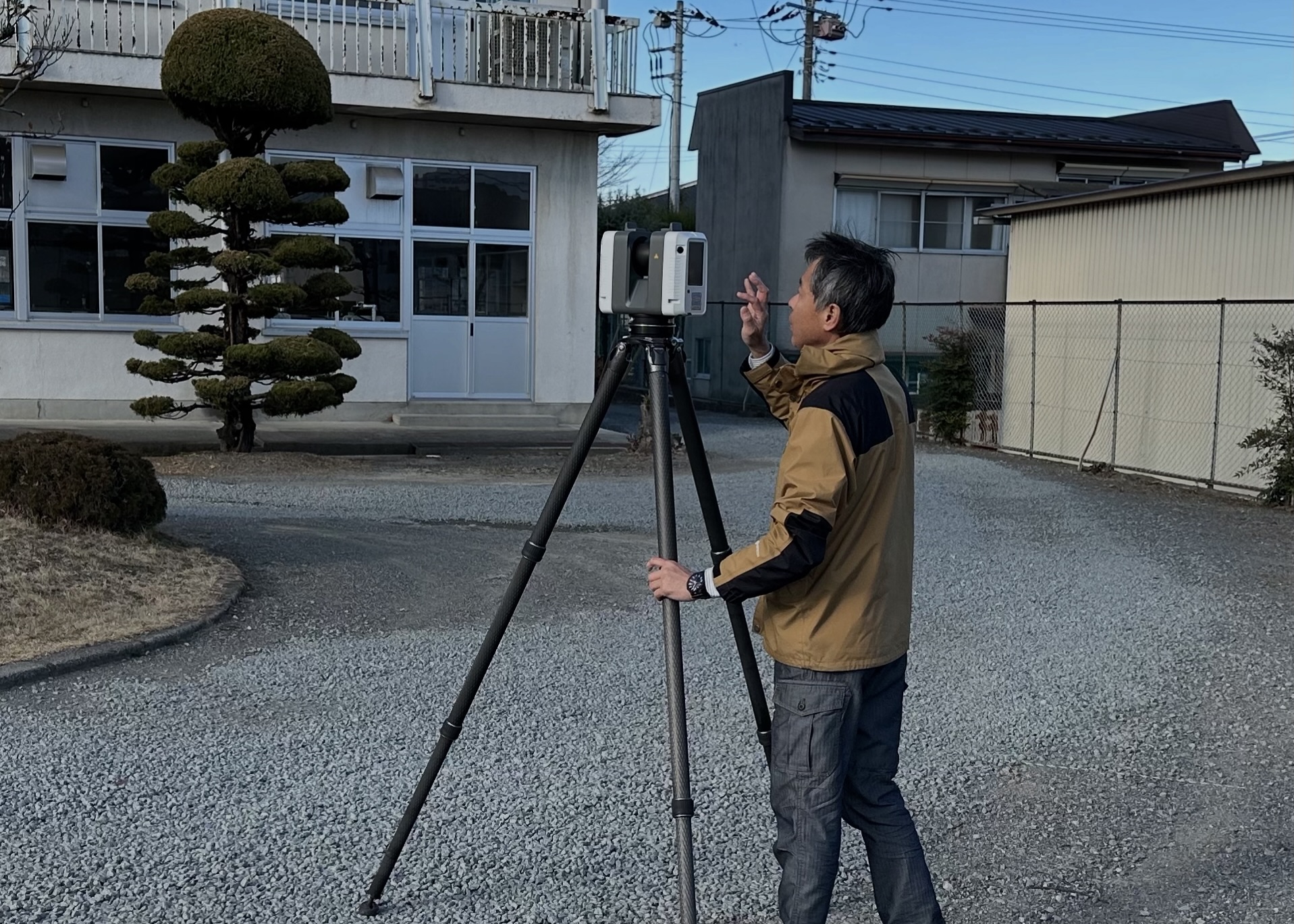 最新技術を活用した高精度な測量